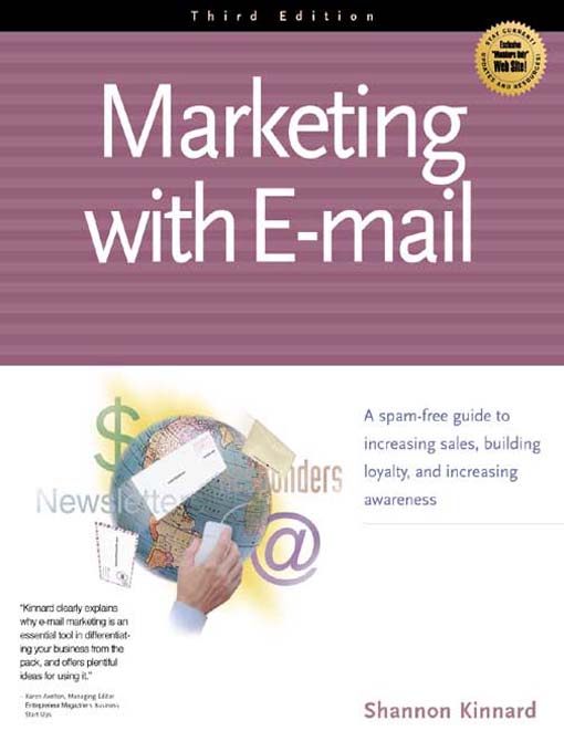 Title details for Marketing with E-mail by Shannon Kinnard - Available